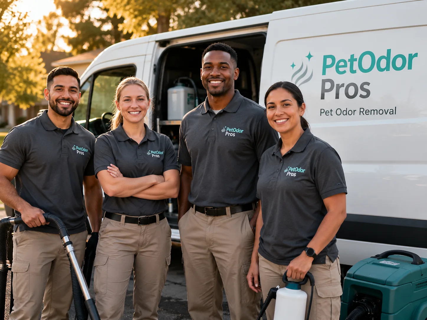 Pet Odor Removal team serving Helmsburg, IN